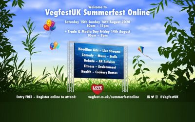 A virtual vegan celebration